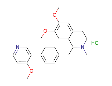 6,7-dimethoxy-1-[4-(4-methoxypyridin-3-yl)benzyl]-2-methyl-1,2,3,4-tetrahydroisoquinoline hydrochloride