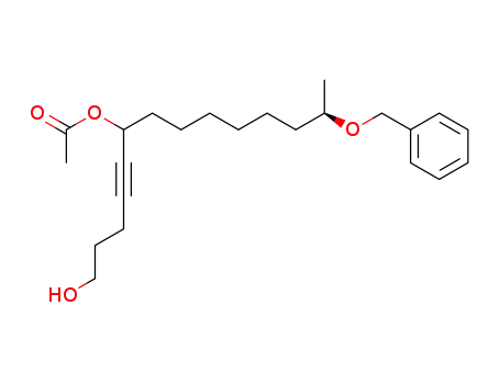 (6RS,13R)-6-acetoxy-13-benzyloxytetradec-4-yn-1-ol