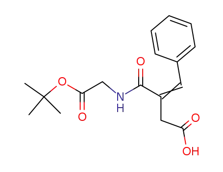 N-(3-carboxy-2-benzylidene-1-oxopropyl)glycine tert-butyl ester