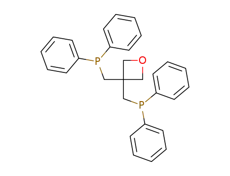 Molecular Structure of 156876-04-9 (3,3-Bis(diphenylphosphinomethyl)oxacyclobuyane)