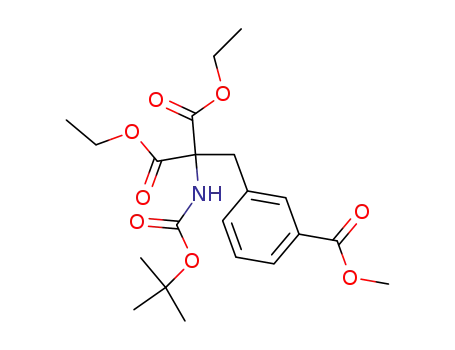 Propanedioic acid,
[[(1,1-dimethylethoxy)carbonyl]amino][[3-(methoxycarbonyl)phenyl]meth
yl]-, diethyl ester