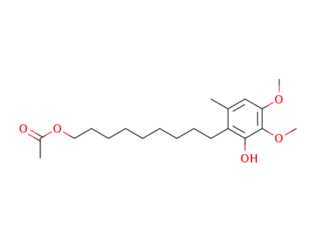Acetic acid 9-(2-hydroxy-3,4-dimethoxy-6-methyl-phenyl)-nonyl ester