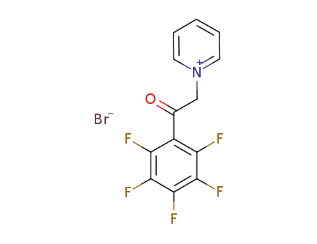 1-[2-oxo-2-(perfluorophenyl)ethyl]pyridinium bromide