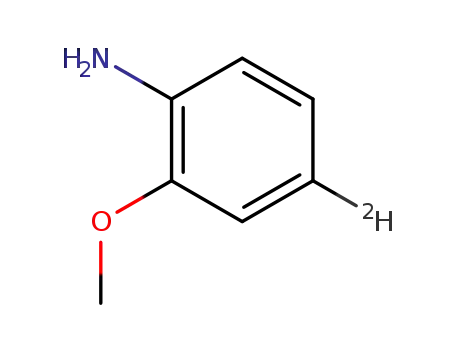 2-methoxy-4-deuterioaniline