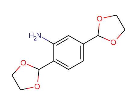 2,5-Bis-[1,3]dioxolan-2-yl-phenylamine