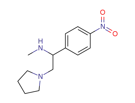 (+/-)-1-<2-(methylamino)-2-(4-nitrophenyl)ethyl>pyrrolidine