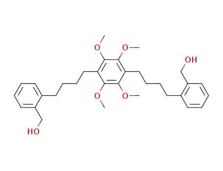 1,4-bis<4-(2-hydroxymethylphenyl)butyl>-2,3,5,6-tetramethoxybenzene