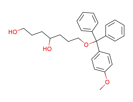 7-[(4-Methoxy-phenyl)-diphenyl-methoxy]-heptane-1,4-diol