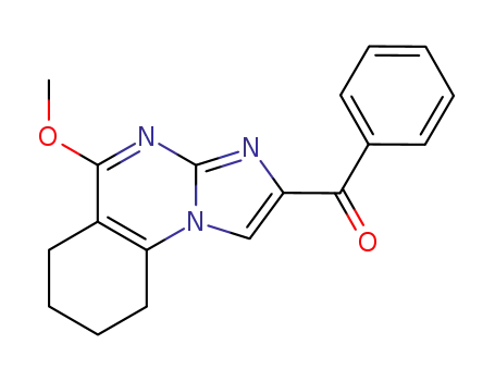 2-Benzoyl-6,7,8,9-tetrahydro-5-methoxyimidazo[1,2-a]quinazoline