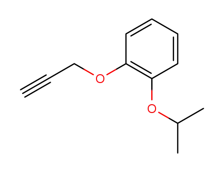 Molecular Structure of 200286-21-1 (1-Isopropoxy-2-prop-2-ynyloxy-benzene)