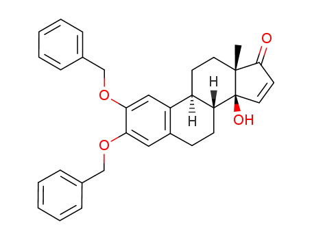 (8R,9S,13S,14S)-2,3-Bis-benzyloxy-14-hydroxy-13-methyl-6,7,8,9,11,12,13,14-octahydro-cyclopenta[a]phenanthren-17-one