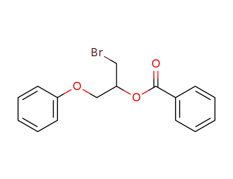 2-Propanol, 1-bromo-3-phenoxy-, benzoate