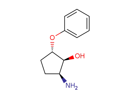 cis-2-amino-trans-5-phenoxycyclopentan-1-ol