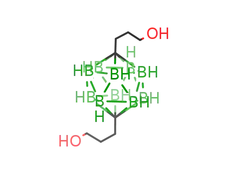 Molecular Structure of 159227-72-2 (1,12-bis(3-hydroxypropyl)-1,12-dicarba-closo-dodecaborane)