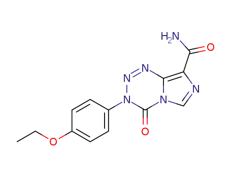 3-(4-Ethoxy-phenyl)-4-oxo-3,4-dihydro-imidazo[5,1-d][1,2,3,5]tetrazine-8-carboxylic acid amide