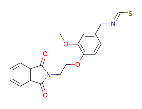 1H-Isoindole-1,3(2H)-dione,
2-[2-[4-(isothiocyanatomethyl)-2-methoxyphenoxy]ethyl]-