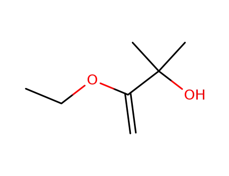 Molecular Structure of 37605-69-9 (3-ethoxy-2-methyl-but-3-en-2-ol)