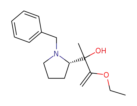 (2S)-α-Methyl-α-1-(1-ethoxyethenyl)-1-benzylpyrrolidinemethanol