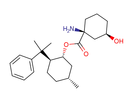 (+)-(1'R,2'S,5'R)-8'-phenylmenthyl (1S,3R)-1-amino-3-hydroxy-1-cyclohexanecarboxylate