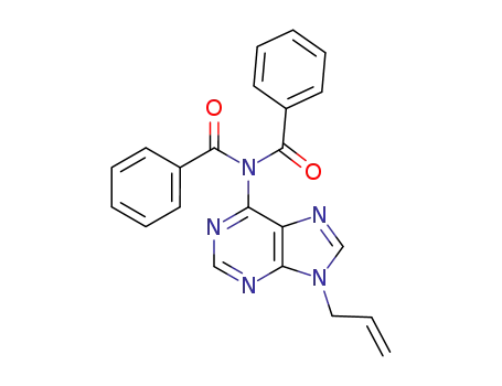 N-(9-Allyl-9H-purin-6-yl)-N-benzoyl-benzamide