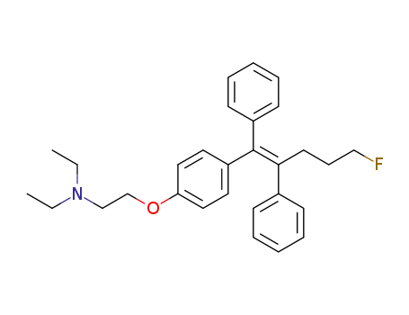 Fluoromethyl-N,N-diethyltamoxifen