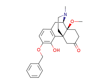 3-(benzyloxy)-4-hydroxy-14-methoxy-N-methylmorphinan-6-one