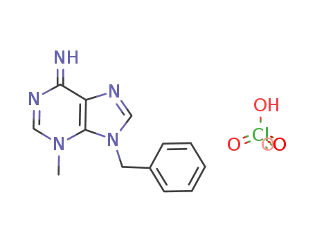 9-Benzyl-3-methyladenine Perchlorate