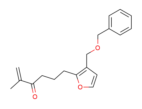 6-(3-Benzyloxymethyl-furan-2-yl)-2-methyl-hex-1-en-3-one