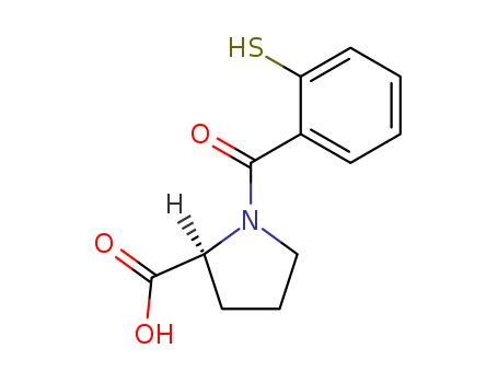 L-Proline, 1-(2-mercaptobenzoyl)-