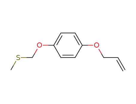 Molecular Structure of 121824-42-8 (4-allyloxyphenyl methylthiomethyl ether)