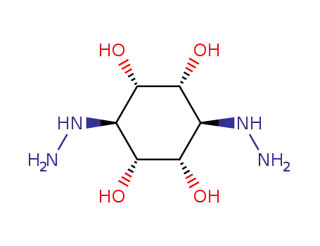 Molecular Structure of 87030-51-1 (3,6-Didesoxy-3,6-dihydrazino-muco-inosit)
