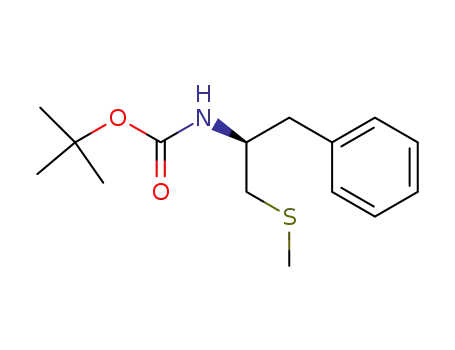 Carbamic acid, [1-[(methylthio)methyl]-2-phenylethyl]-, 1,1-dimethylethyl
ester, (S)-