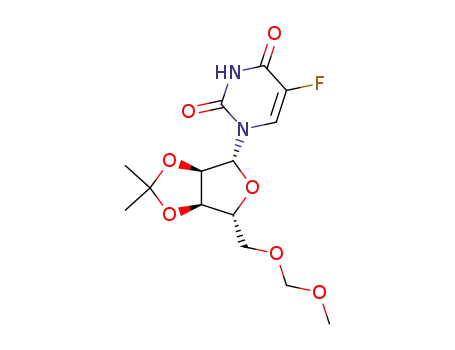 5-Fluoro-1-((3aR,4R,6R,6aR)-6-methoxymethoxymethyl-2,2-dimethyl-tetrahydro-furo[3,4-d][1,3]dioxol-4-yl)-1H-pyrimidine-2,4-dione