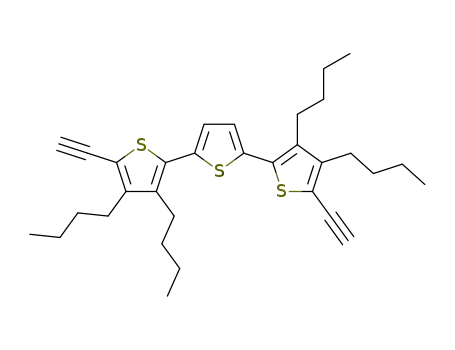 3,4,3'',4''-tetrabutyl-5,5''-diethynyl-[2,2';5',2'']terthiophene