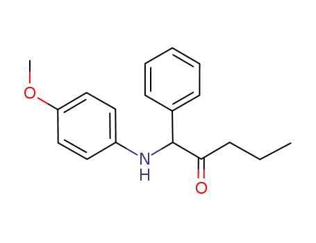 1-(4-methoxyphenylamino)-1-phenylpentan-2-one