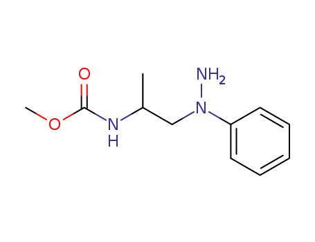 Carbamic acid, [1-methyl-2-(1-phenylhydrazino)ethyl]-, methyl ester