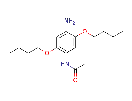Molecular Structure of 77892-65-0 (4-Acetamino-2,5-dibutoxyanilin)