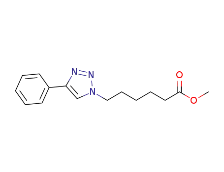 methyl 6-(4-phenyl-1H-1,2,3-triazol-1-yl)hexanoate