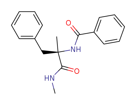 (R)-N-benzoyl-2-methyl-phenylalanine-methylamide