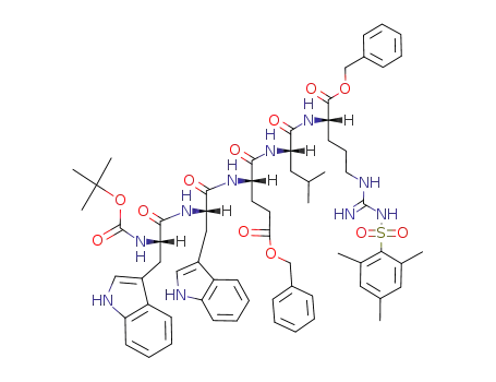 Boc-Trp-Trp-Glu(OBzl)-Leu-Arg(Mts)-OBzl
