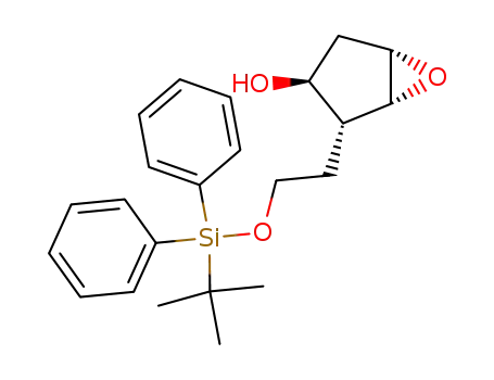 <1R-(1β,2β,3β,5β)>-2-<2-<<(1,1-dimethylethyl)diphenylsilyl>oxy>ethyl>-6-oxabicyclo<3.1.0>hexan-3-ol