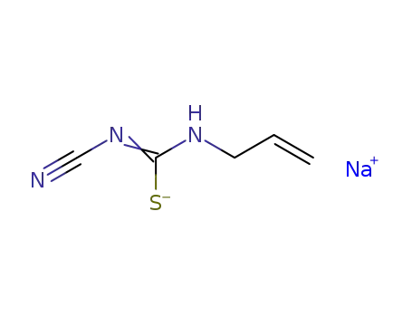 Thiourea, N-cyano-N'-2-propenyl-, monosodium salt