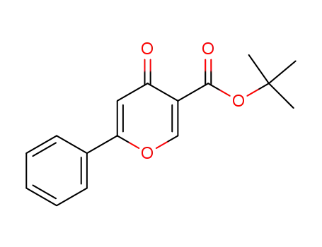 tert-Butyl 4-oxo-6-phenyl-4H-pyran-3-carboxylate