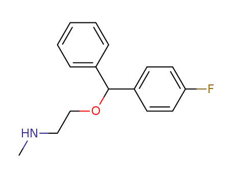 {2-[(4-Fluoro-phenyl)-phenyl-methoxy]-ethyl}-methyl-amine