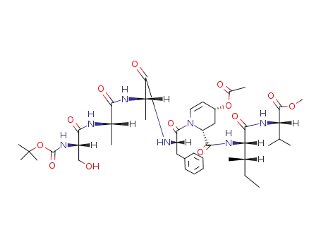 Boc-Ser-Ala-Ala-Phe-3S-OAc-Δ-4,5-(L)-Pip-Ile-Val-OMe