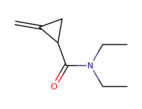 Molecular Structure of 440084-60-6 (Cyclopropanecarboxamide, N,N-diethyl-2-methylene- (9CI))