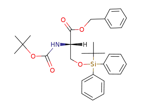 N-tert-Butoxycarbonyl-O-(tert-butyldiphenylsilyl)-L-serine Benzyl Ester