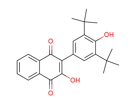 1,4-Naphthalenedione,
2-[3,5-bis(1,1-dimethylethyl)-4-hydroxyphenyl]-3-hydroxy-