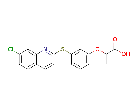 2-[3-(7-Chloro-quinolin-2-ylsulfanyl)-phenoxy]-propionic acid