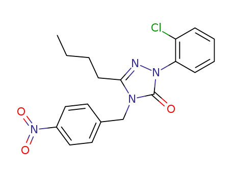 3H-1,2,4-Triazol-3-one,
5-butyl-2-(2-chlorophenyl)-2,4-dihydro-4-[(4-nitrophenyl)methyl]-